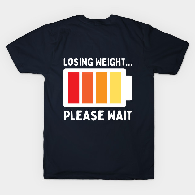 Losing Weight Please Wait, Funny Weight Loss vintage design by Mohammed ALRawi